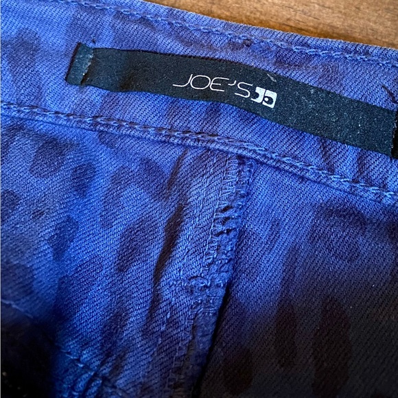 ✨Joe’s Jeans Wild Blue Leopard Denim Shorts✨ NWT - Picture 6 of 11